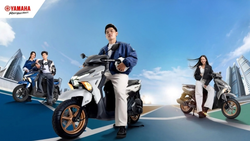 Yamaha motorcycles stand out with sporty, youthful designs and high-performance engines